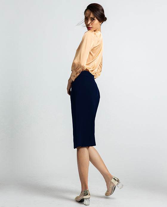 Váy Bút Chì Hải Quân SKI031 - Hity