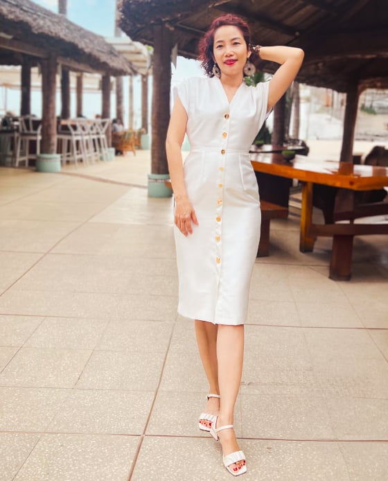 Đầm Ôm Tweed Thanh Nhã DRE084