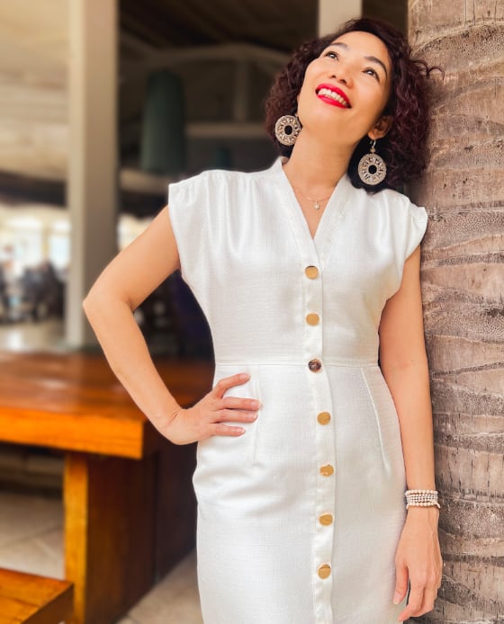 Đầm Ôm Tweed Thanh Nhã DRE084
