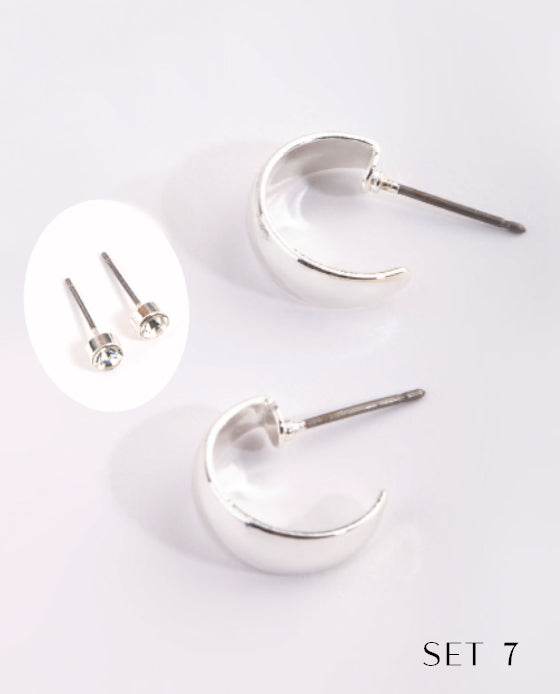 Bộ Bông Tai Nụ Zirconia ACC030 - Hity