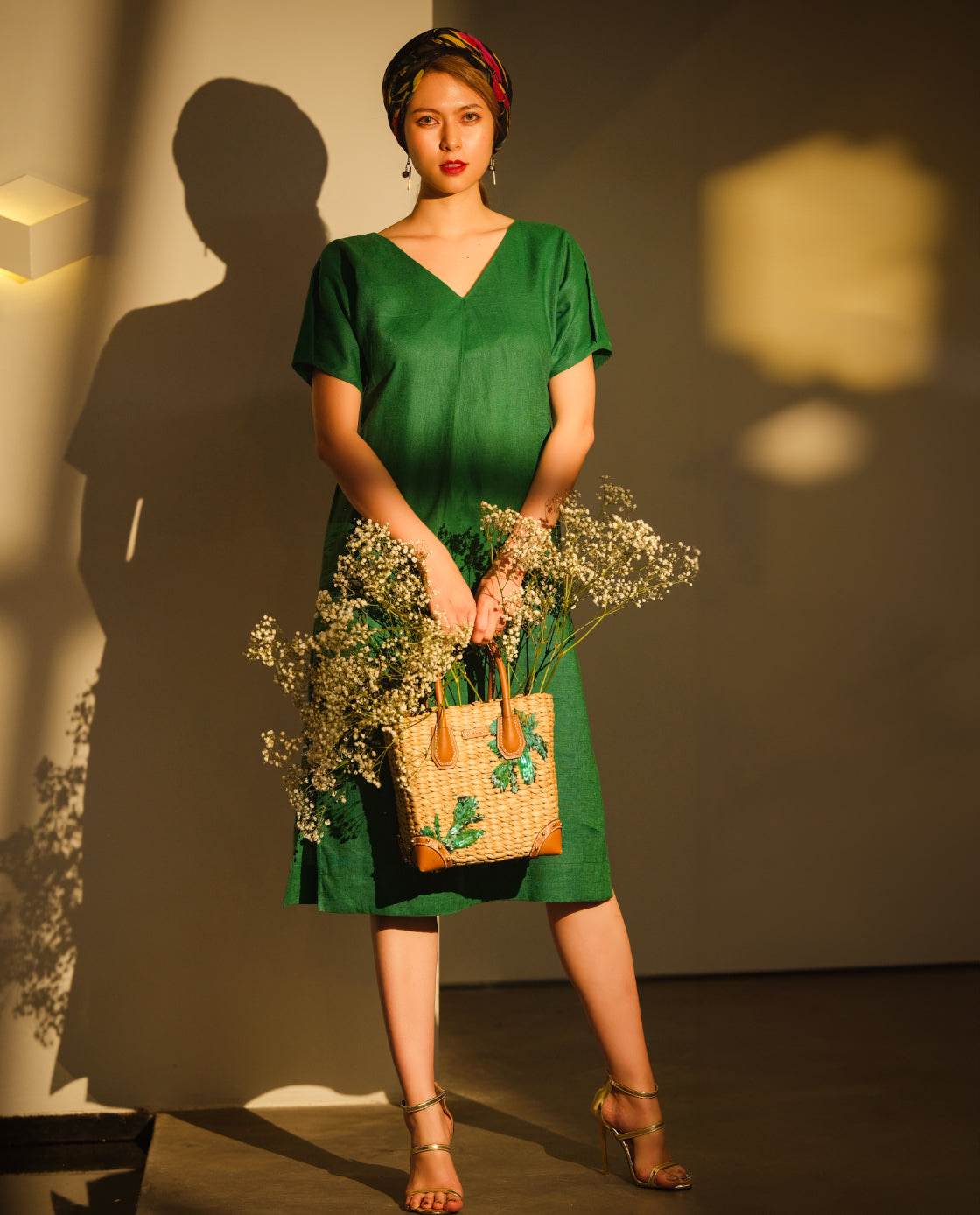 Đầm Suông Linen Tre DRE163 - Hity