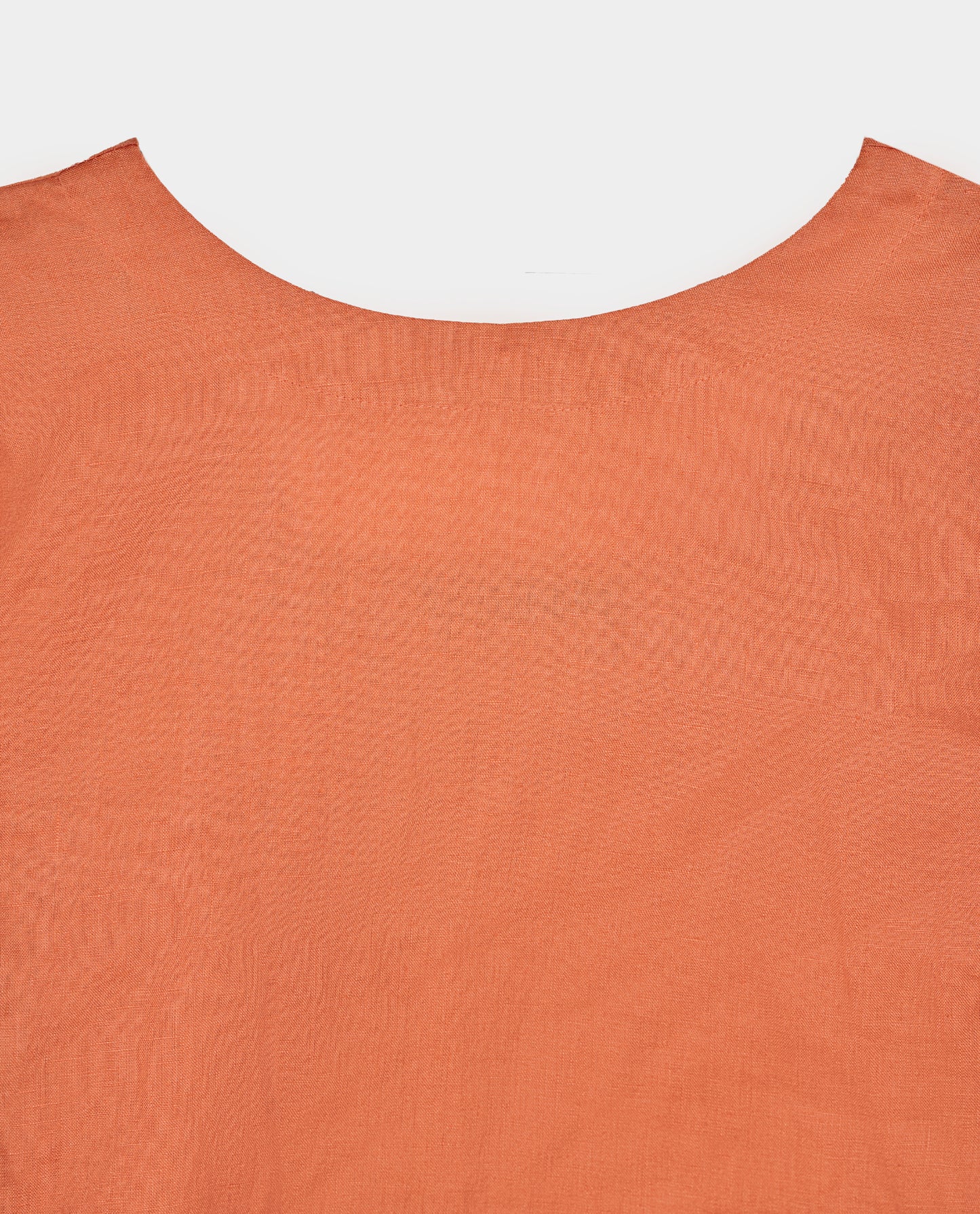 Áo Cổ Tròn Linen Mơ Nghiền TOP210