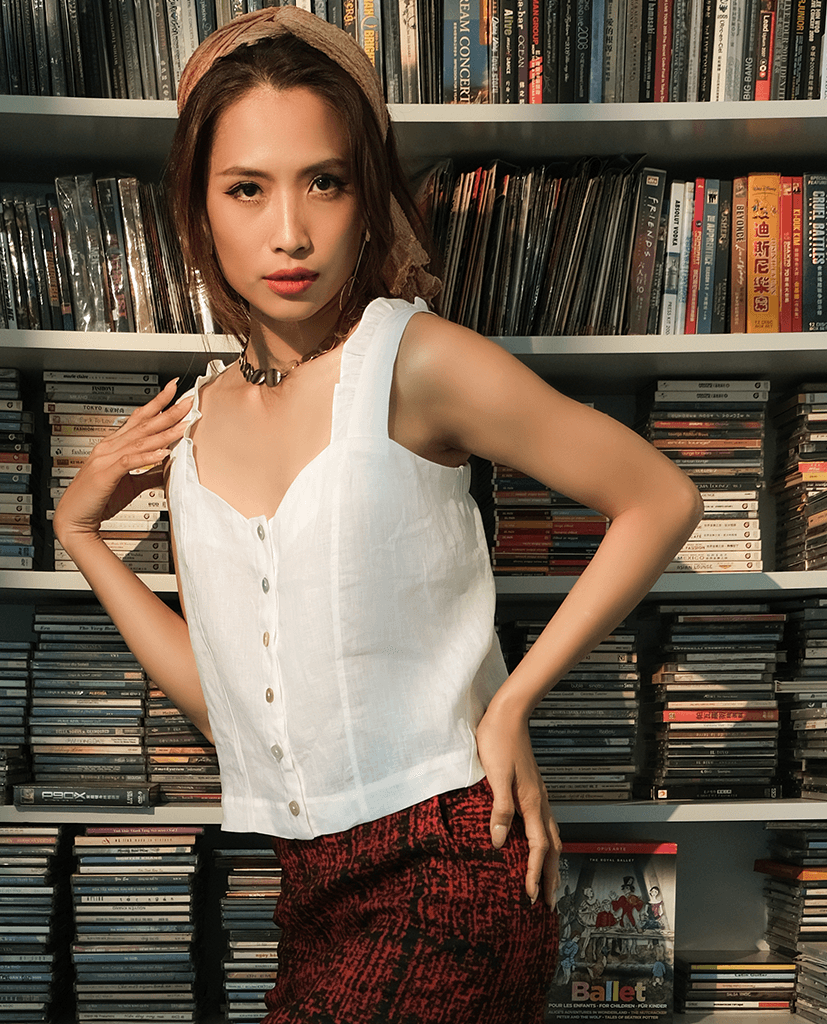 Áo Croptop Linen Nắng TOP186 - Hity