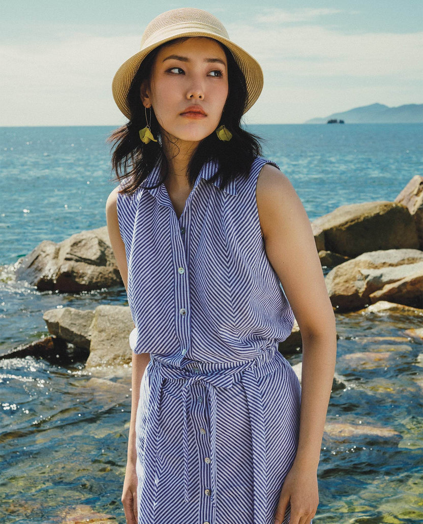 Áo Croptop Linen Tuyền TOP224 - Hity