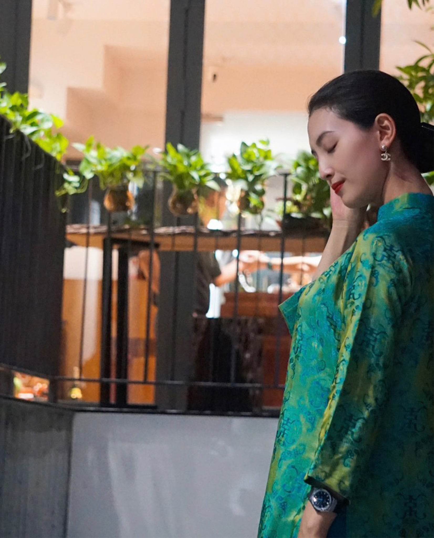 Bộ Áo Dài Gấm Việt ADA006 - Hity