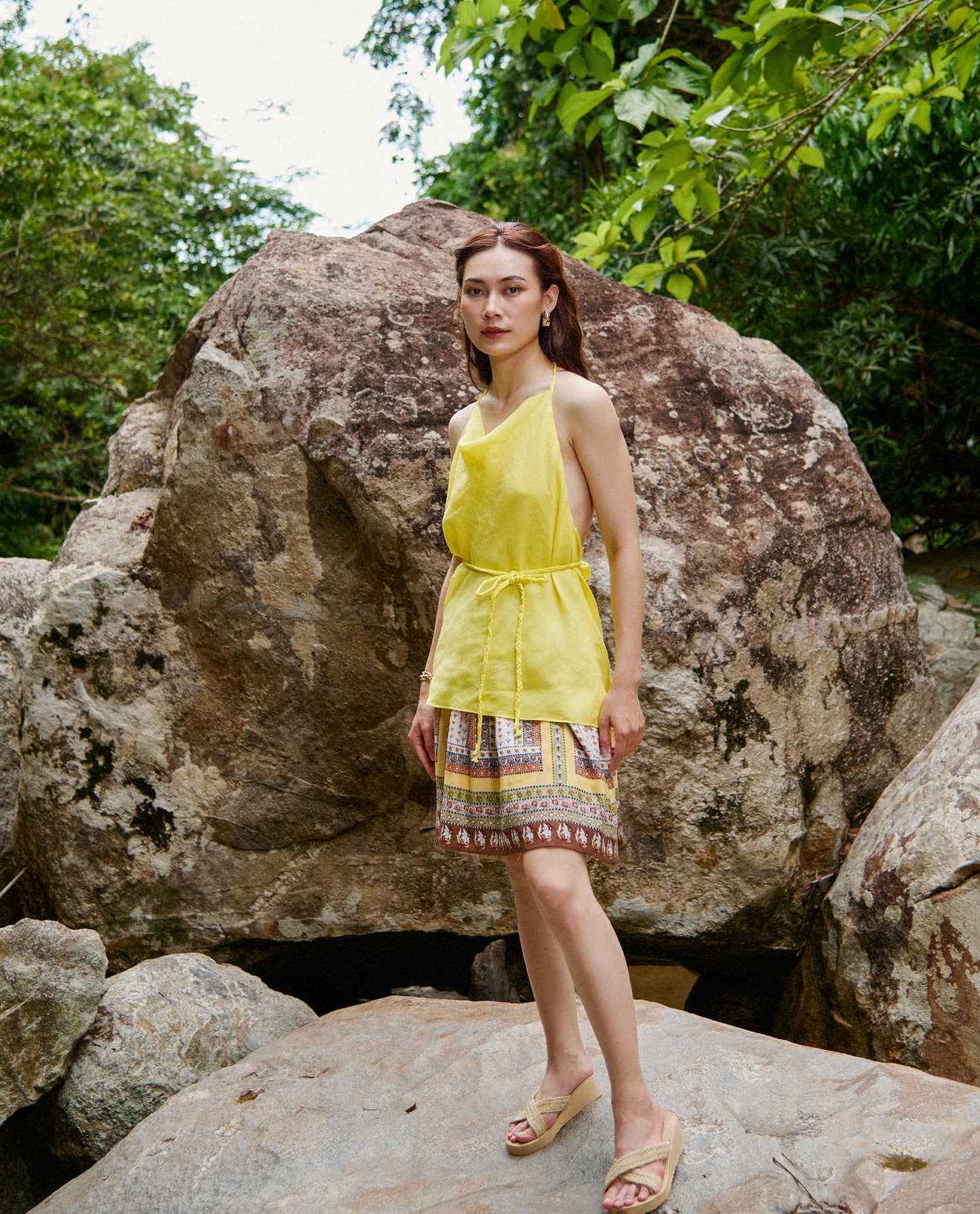 Áo Yếm Linen Kim Tước TOP232
