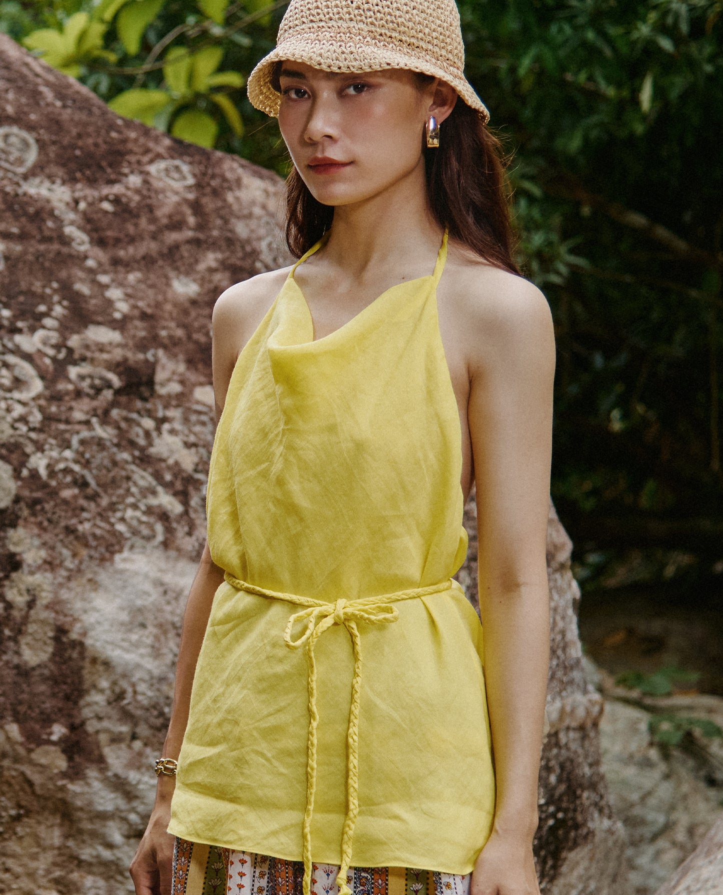 Áo Yếm Linen Kim Tước TOP232