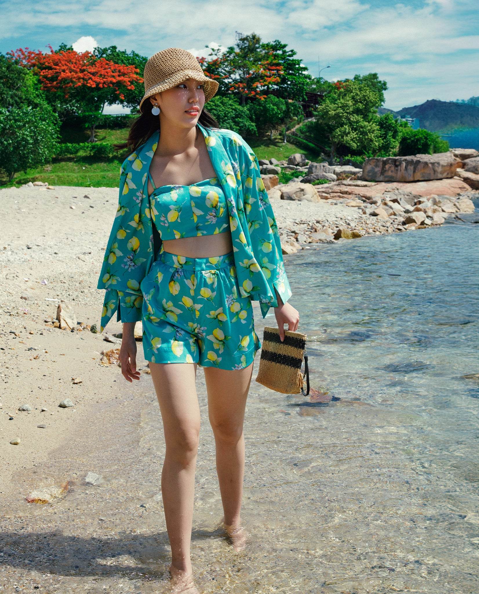 Áo Khoác Lụa Hạ Viên TOP236 - Hity