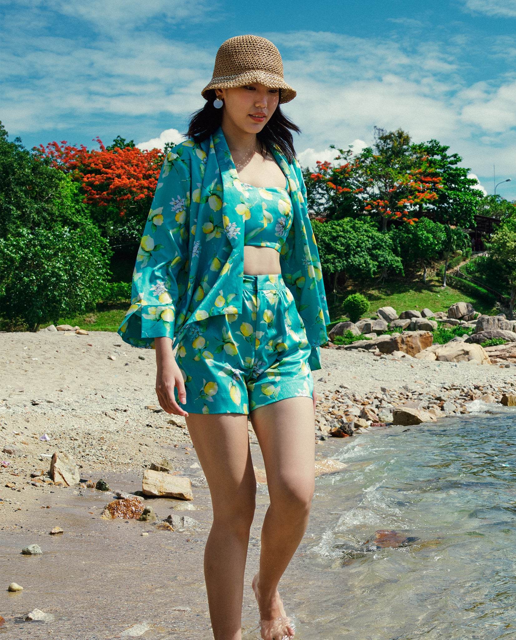 Áo Khoác Lụa Hạ Viên TOP236 - Hity