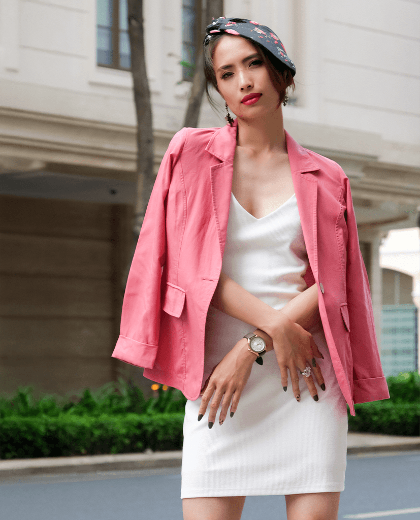 Áo Khoác Blazer Linen Sakura TOP125 - Hity
