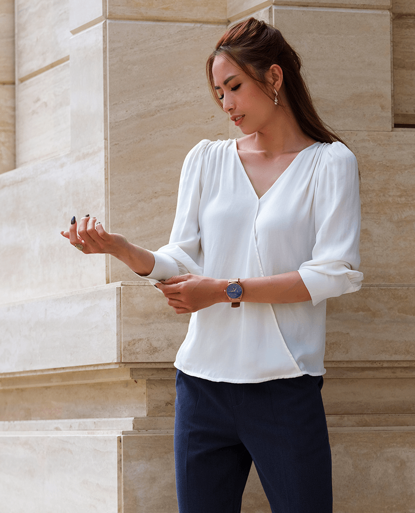 Áo Đắp Vạt Hoa Ban TOP100 - Hity