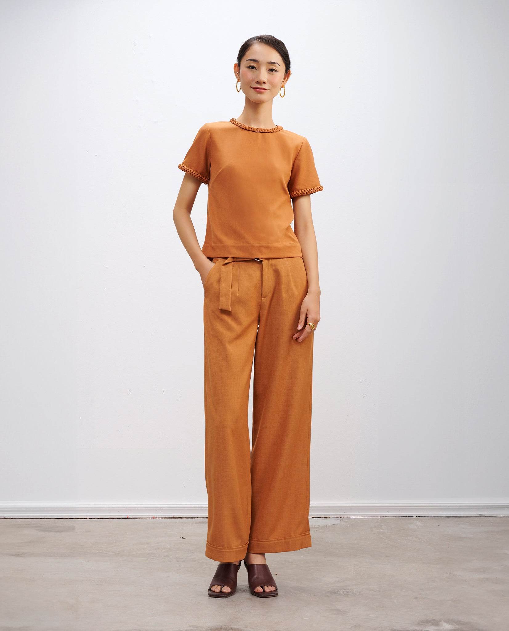 Áo Cổ Tròn Mộc Ban TOP213 - Hity