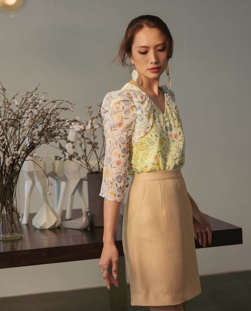 Áo Nhún Vai Soleil TOP183 - Hity