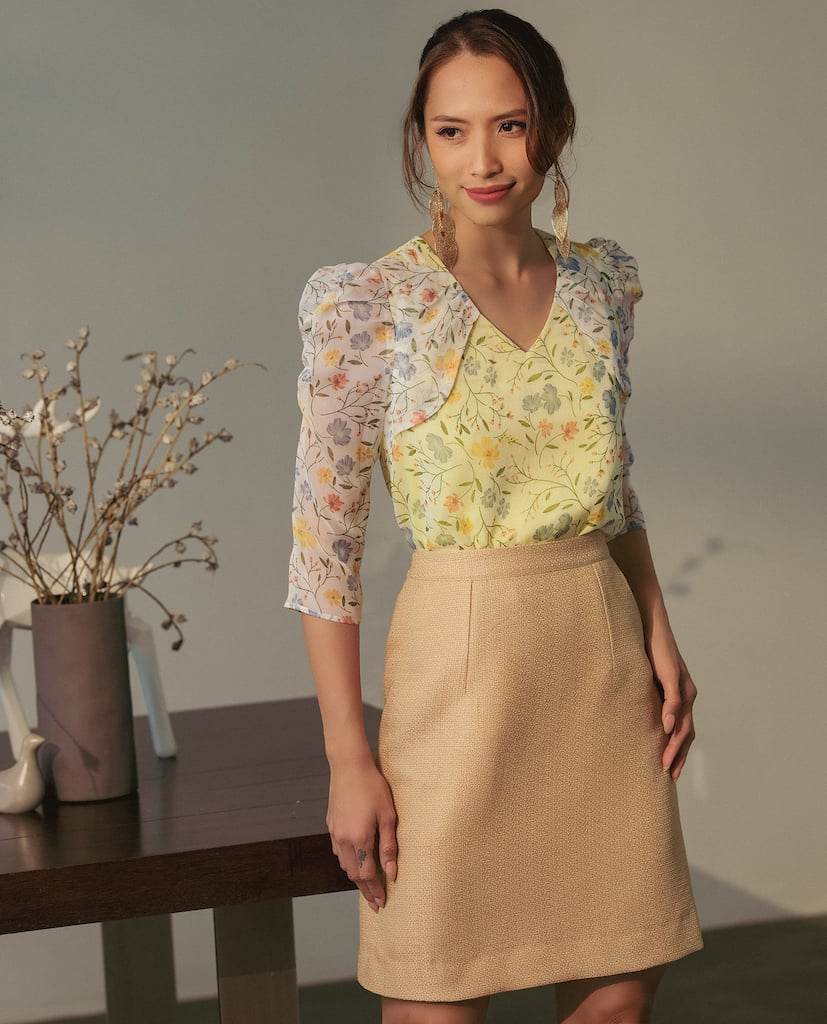 Áo Nhún Vai Soleil TOP183 - Hity