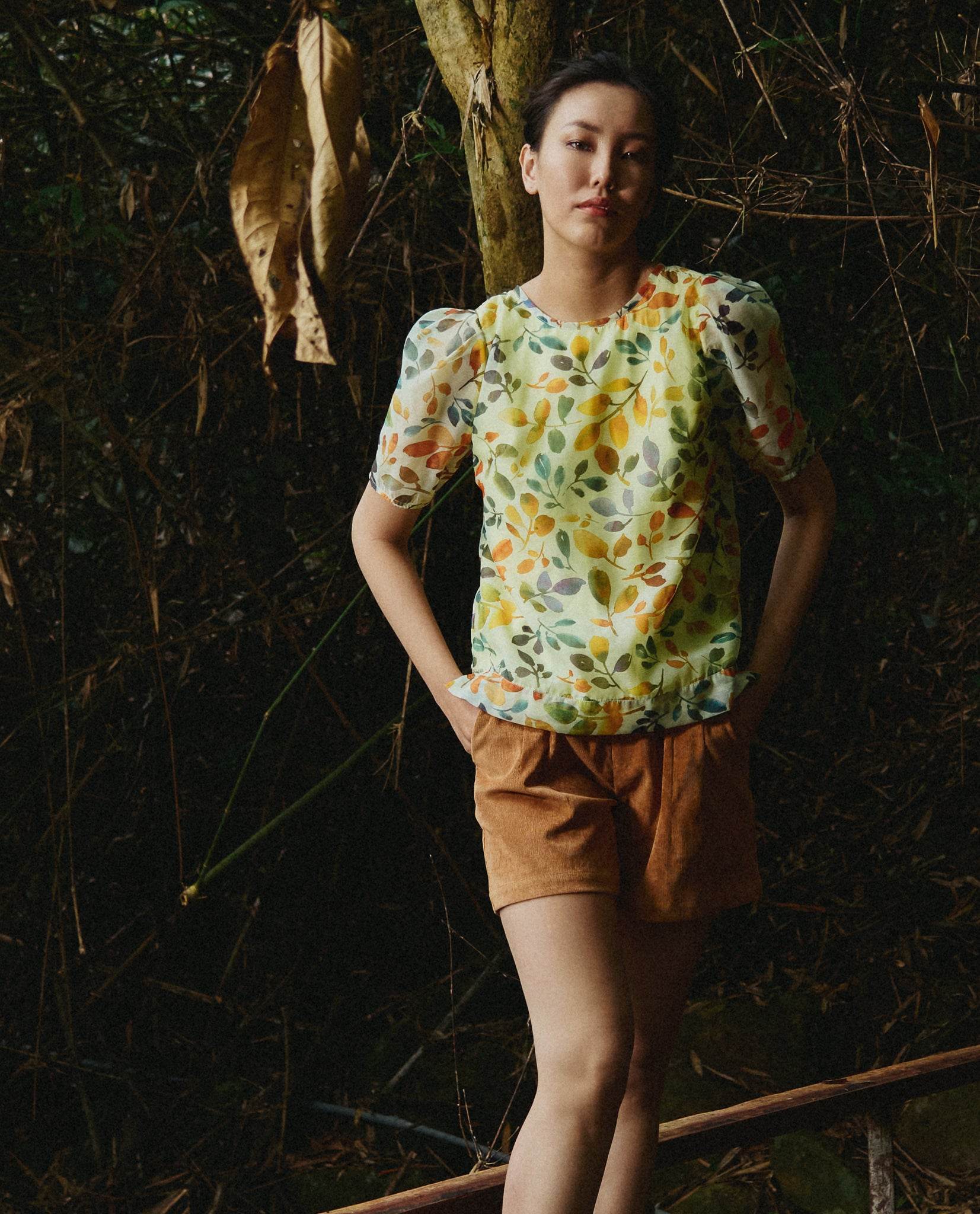 Áo Tay Phồng Diệp TOP230 - Hity