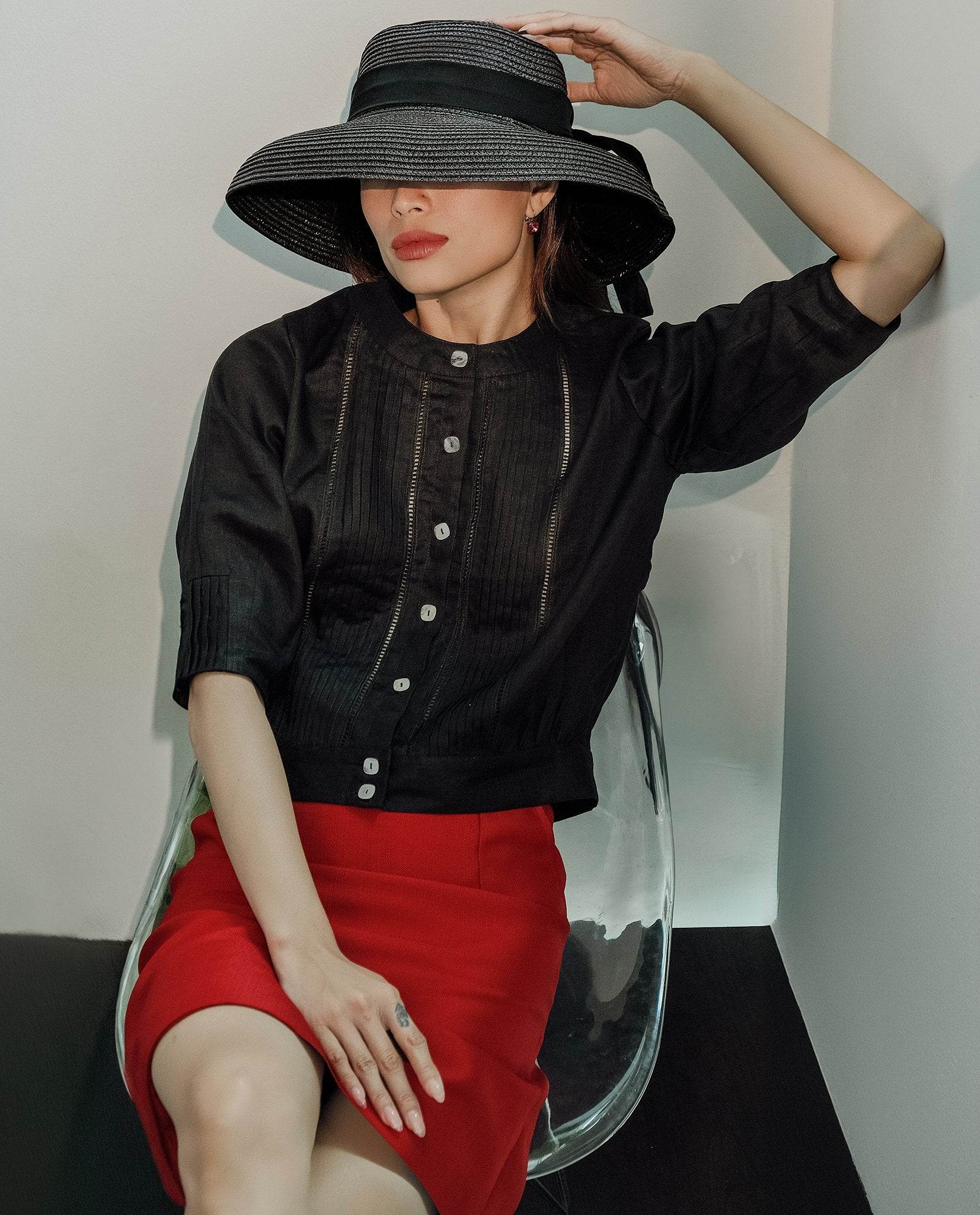 Áo Linen Mặc Nưa TOP188 - Hity