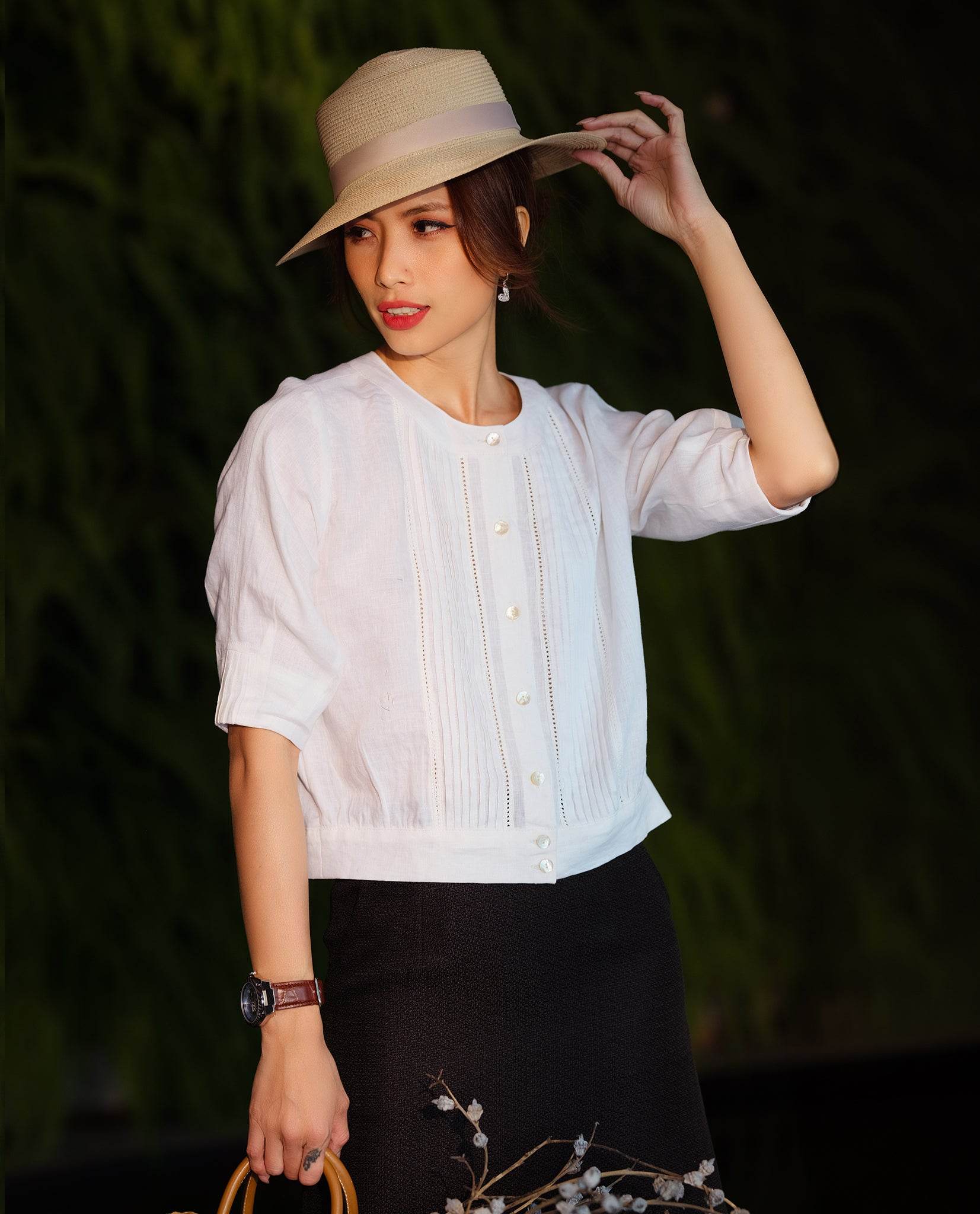 Áo Linen Mộc Châu TOP188 - Hity