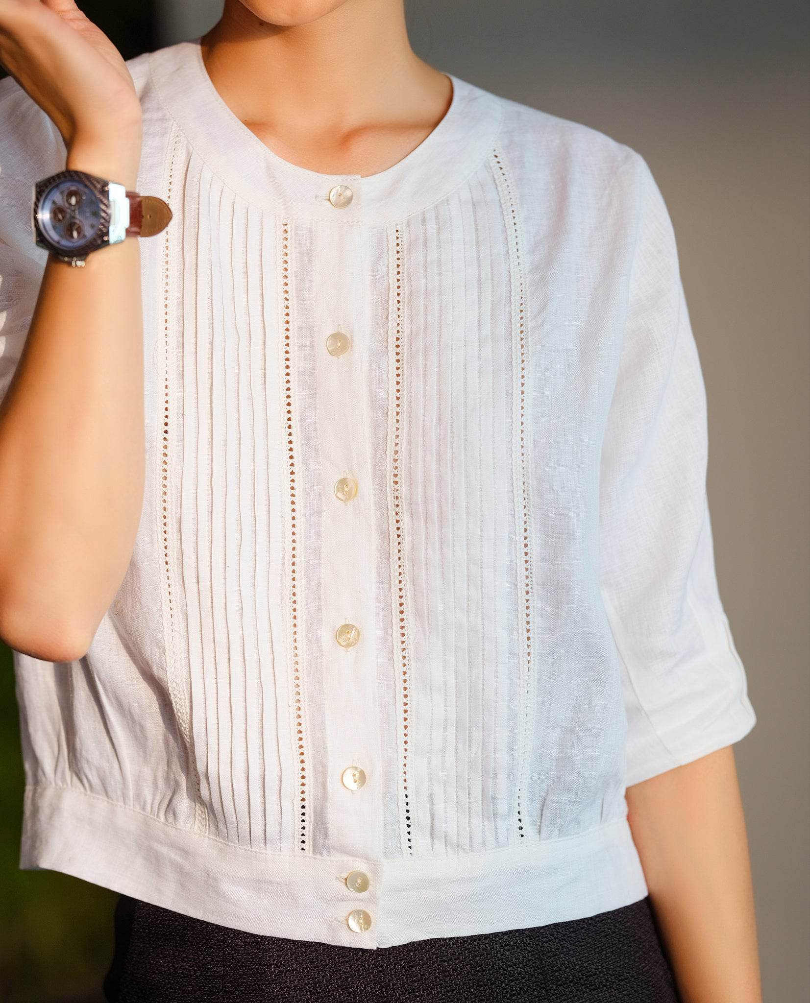 Áo Linen Mộc Châu TOP188 - Hity