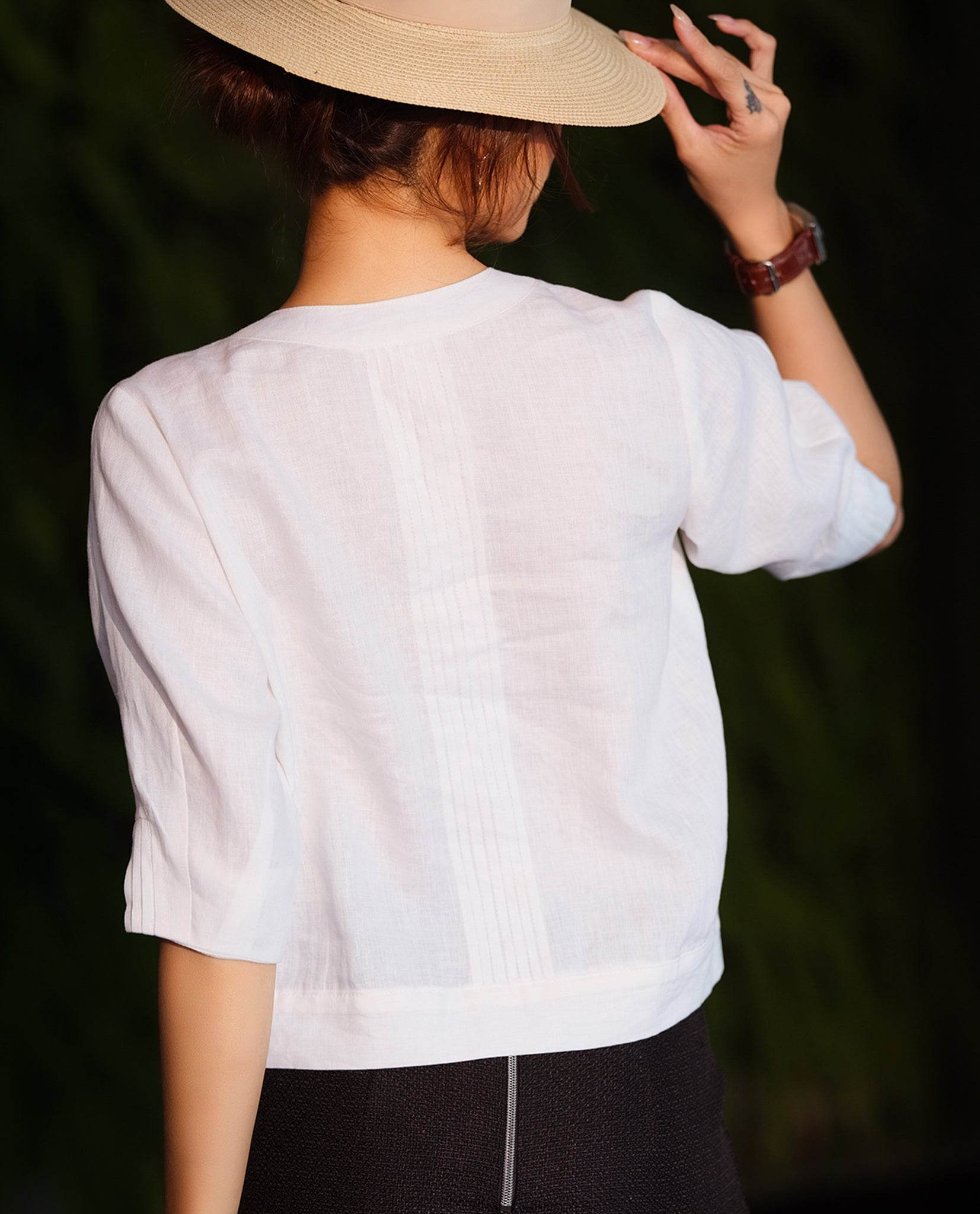 Áo Linen Mộc Châu TOP188 - Hity