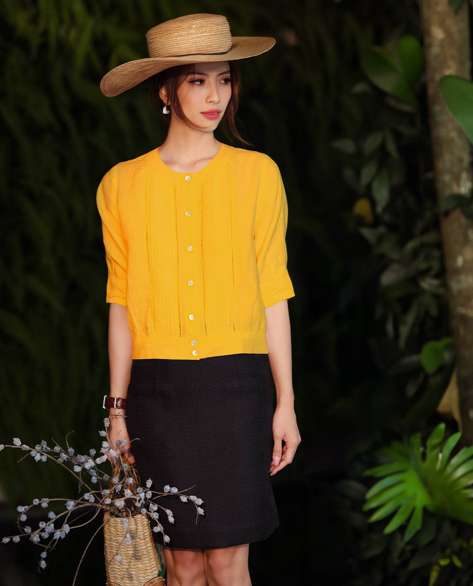 Áo Linen Tràng An TOP188 - Hity