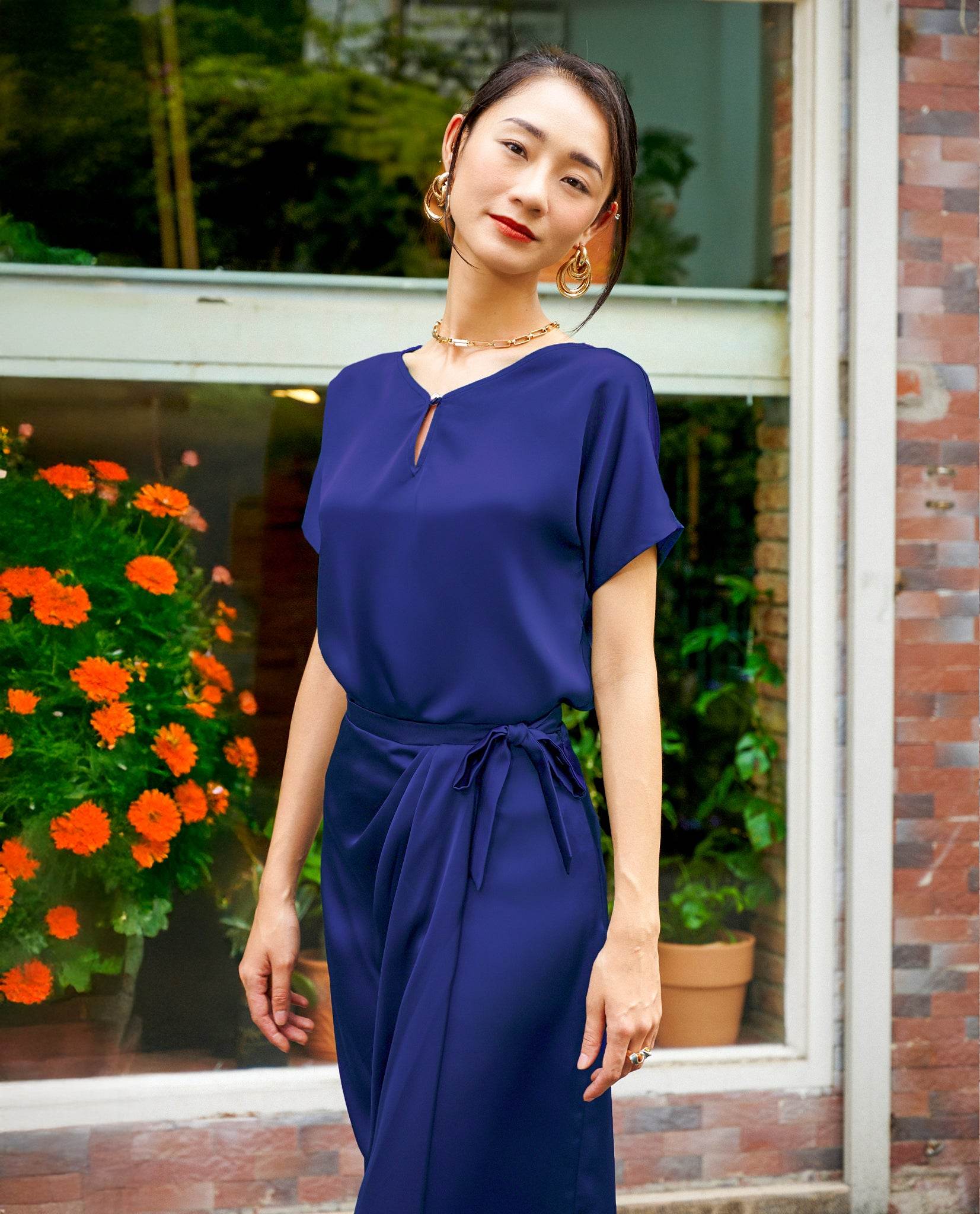 Áo Suông Cổ V Bình Di TOP215 - Hity