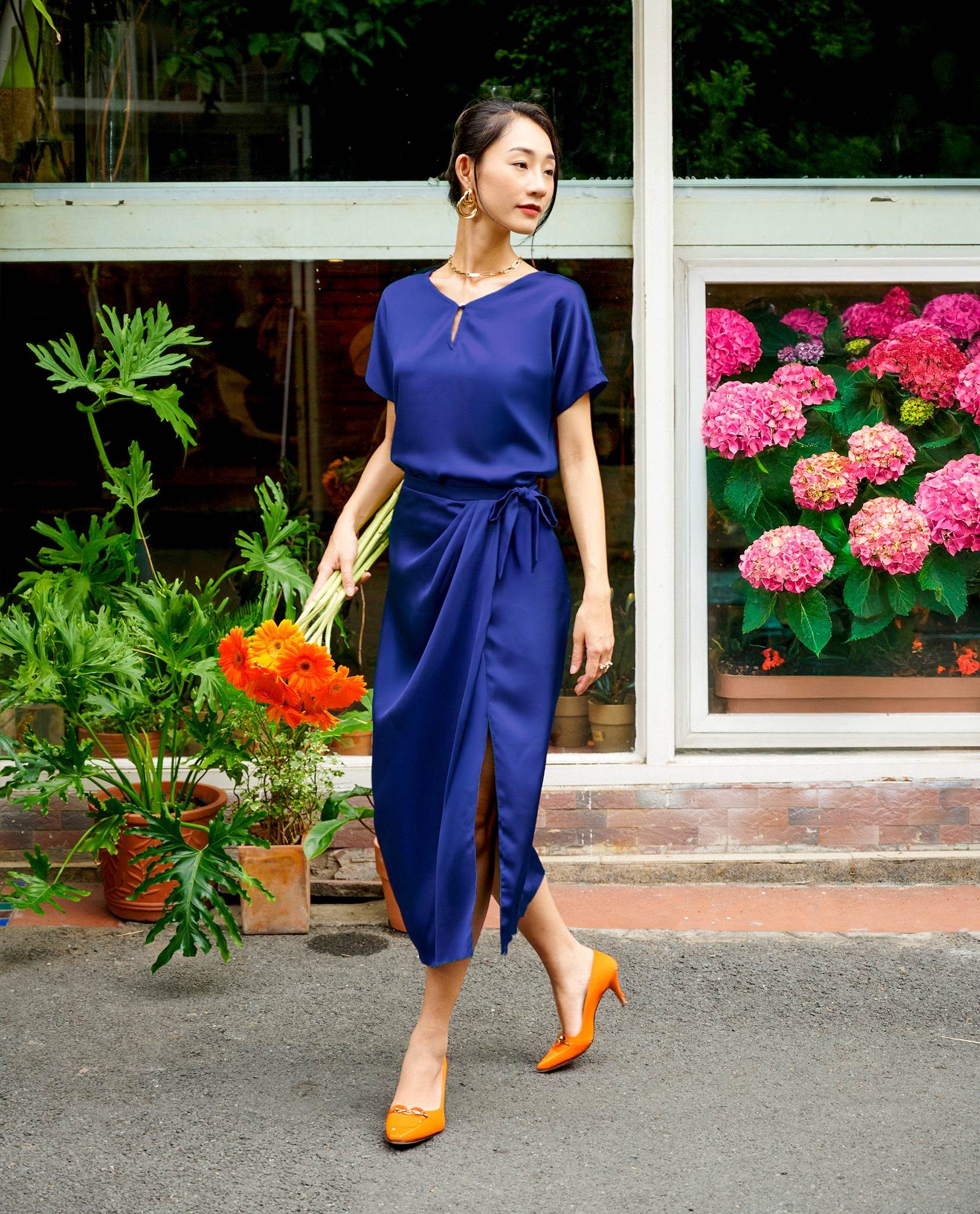 Áo Suông Cổ V Bình Di TOP215 - Hity