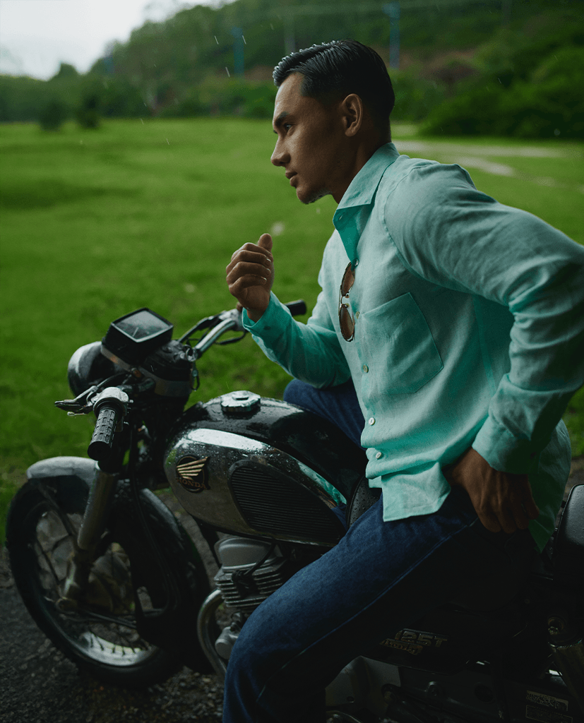 Áo Sơ Mi Nam Linen Thanh Phong TOPM07 - Hity