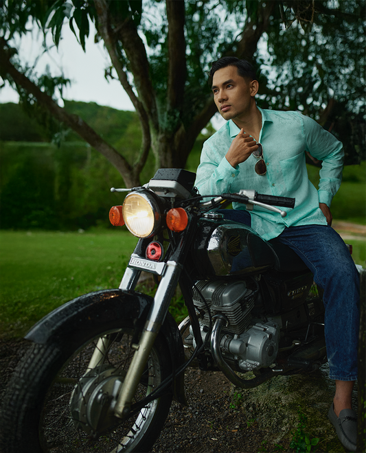 Áo Sơ Mi Nam Linen Thanh Phong TOPM07