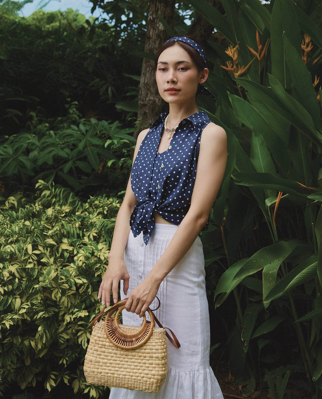 Áo Sơ Mi Halter Linen Hải Tinh TOP159 - Hity