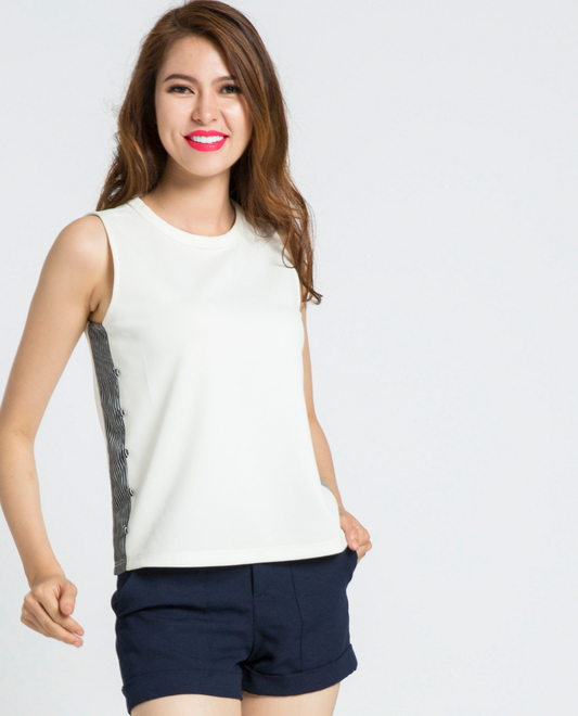 Áo T.shirt Không Tay Bạch Vân TOP084