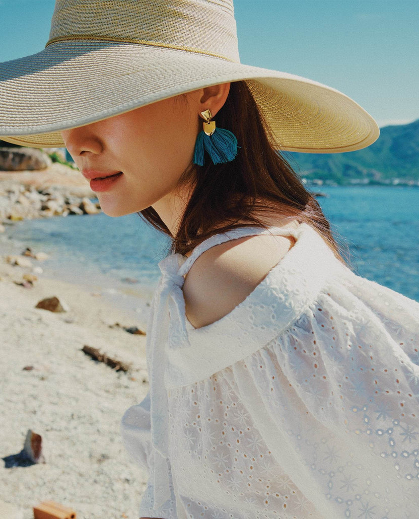 Áo Croptop Thêu Hạ Vũ TOP235 - Hity