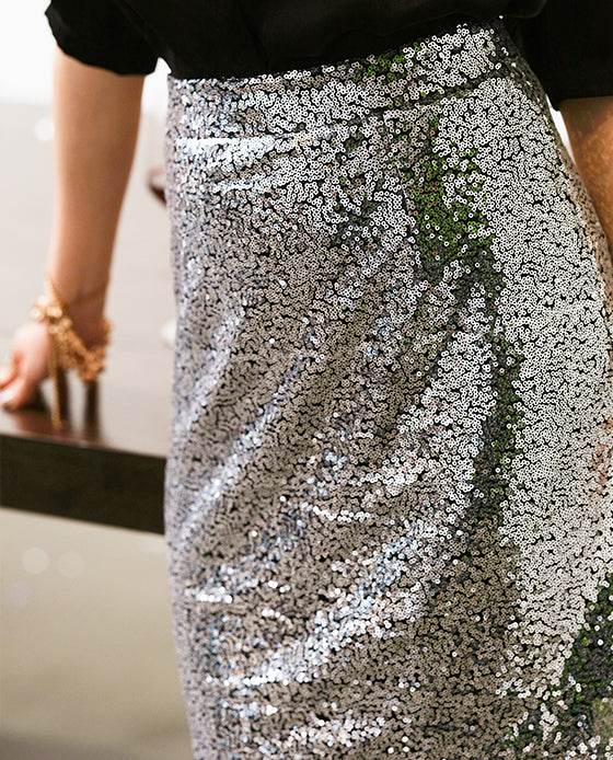 Váy Ngắn Mini Silver SKI026 - Hity