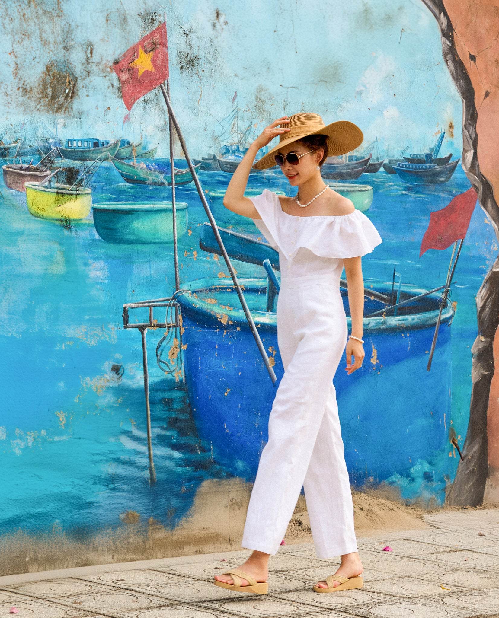 Đồ Bay Jumpsuit Nguyệt DRE132 - Hity