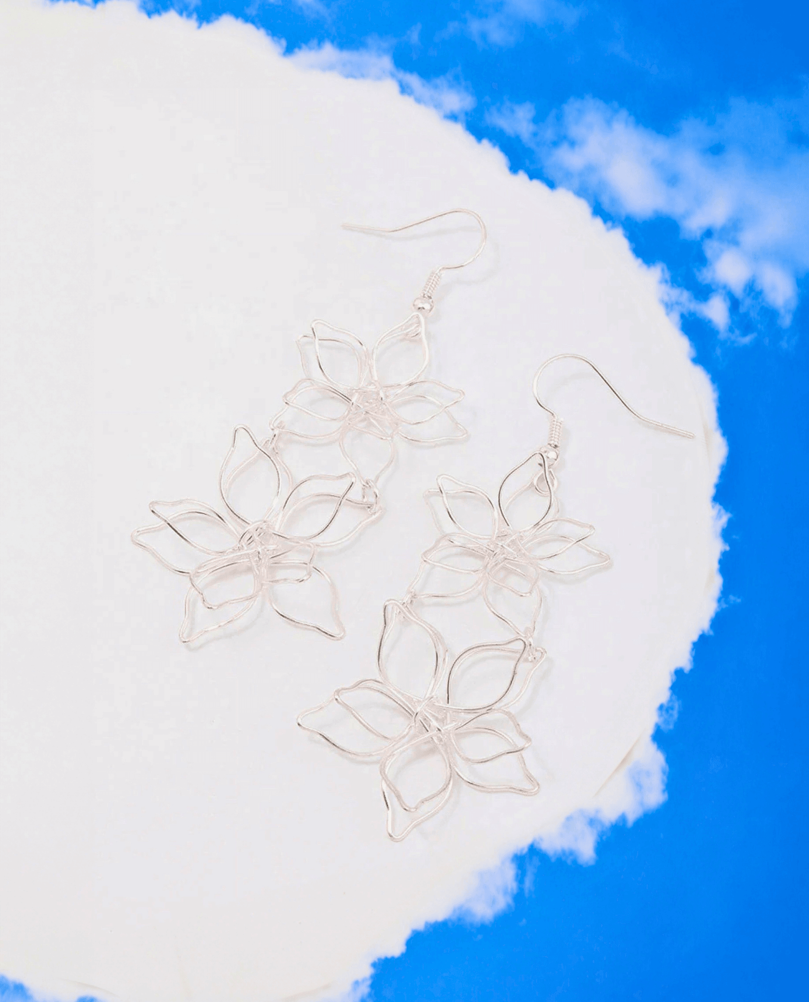 Bông Tai Hoa Bạc ACC368 - Hity