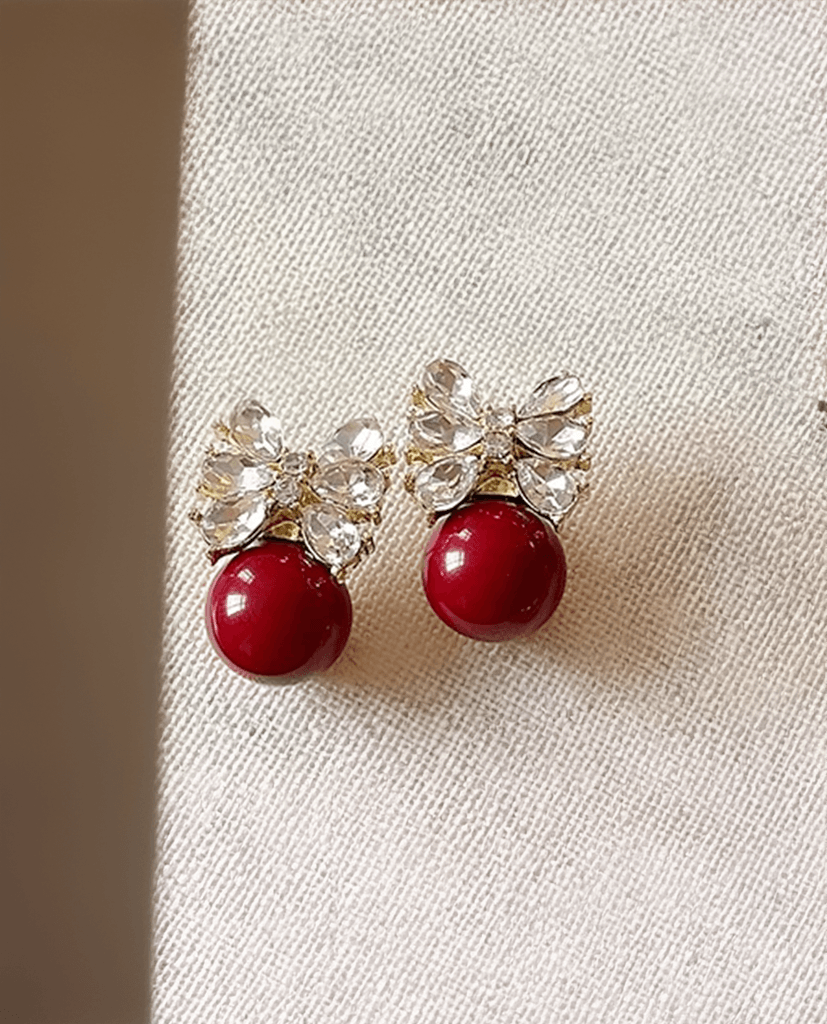 Bông Tai Hạt Ruby ACC206 - Hity