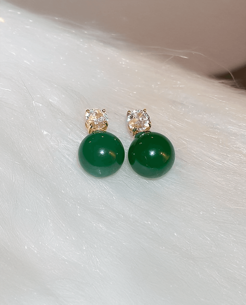Bông Tai Nụ Emerald ACC036 - Hity