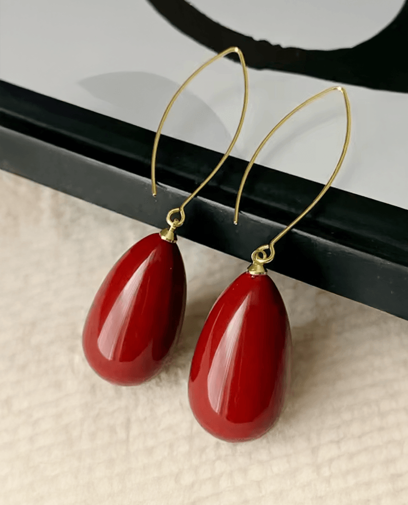 Bông Tai Móc Ruby ACC006 - Hity