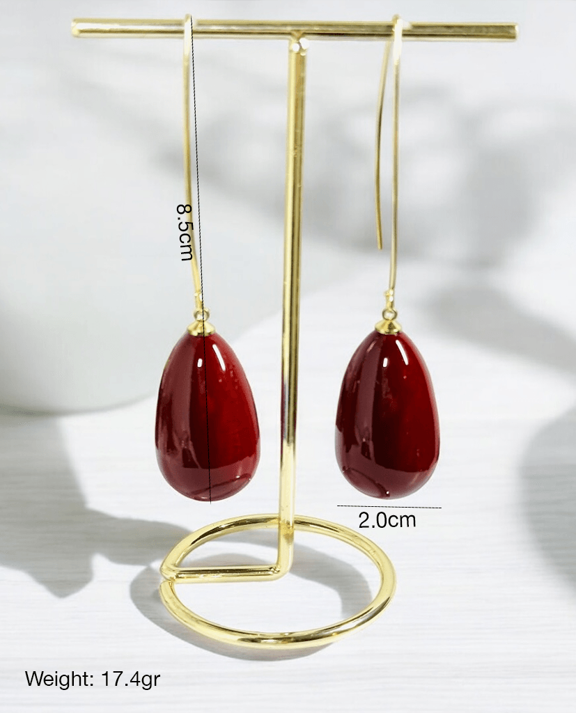 Bông Tai Móc Ruby ACC006 - Hity