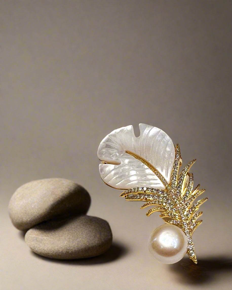 Cài Áo Xà Cừ Baroque Vũ - Hity