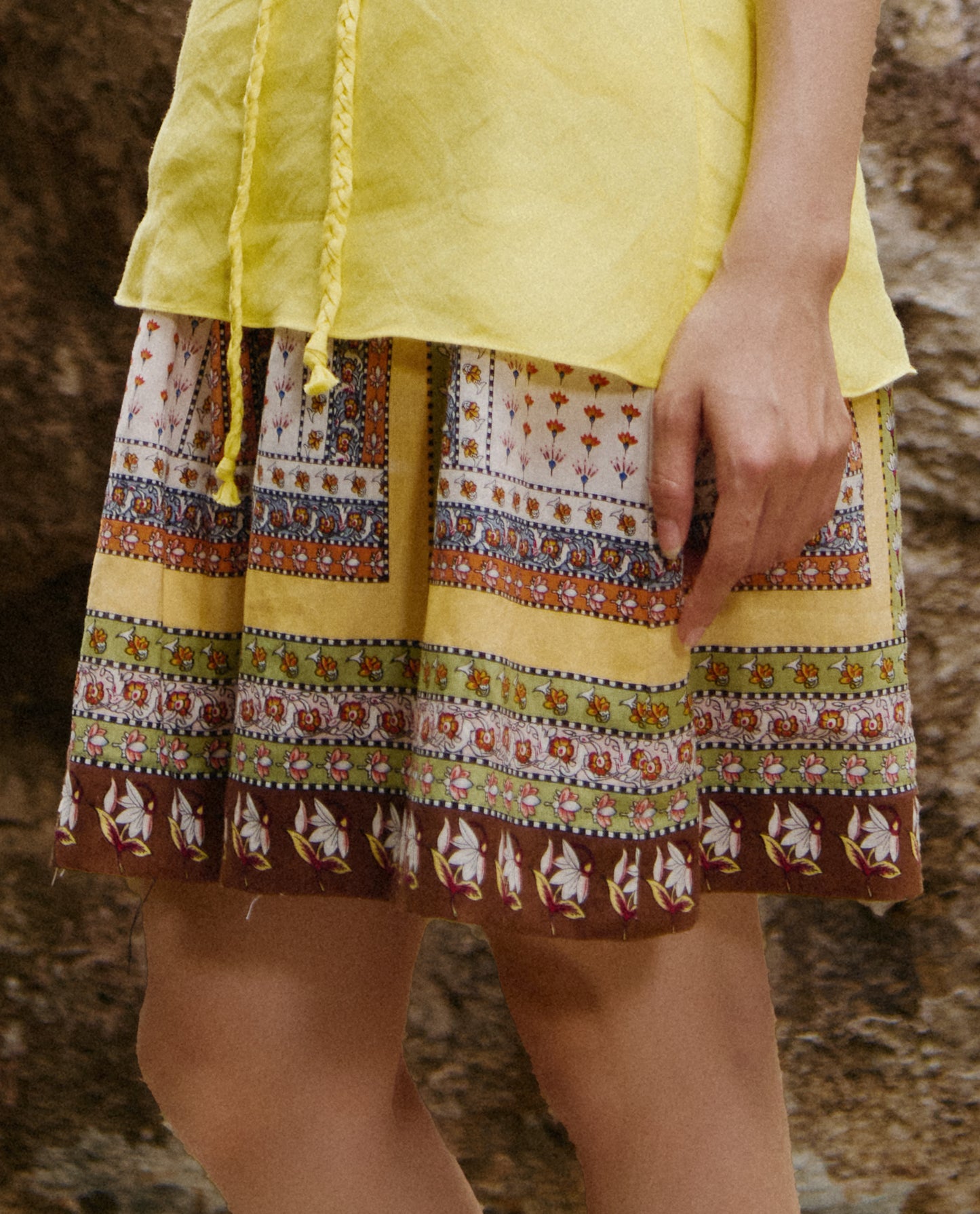 Váy Mini Linen Bohemian SKI053