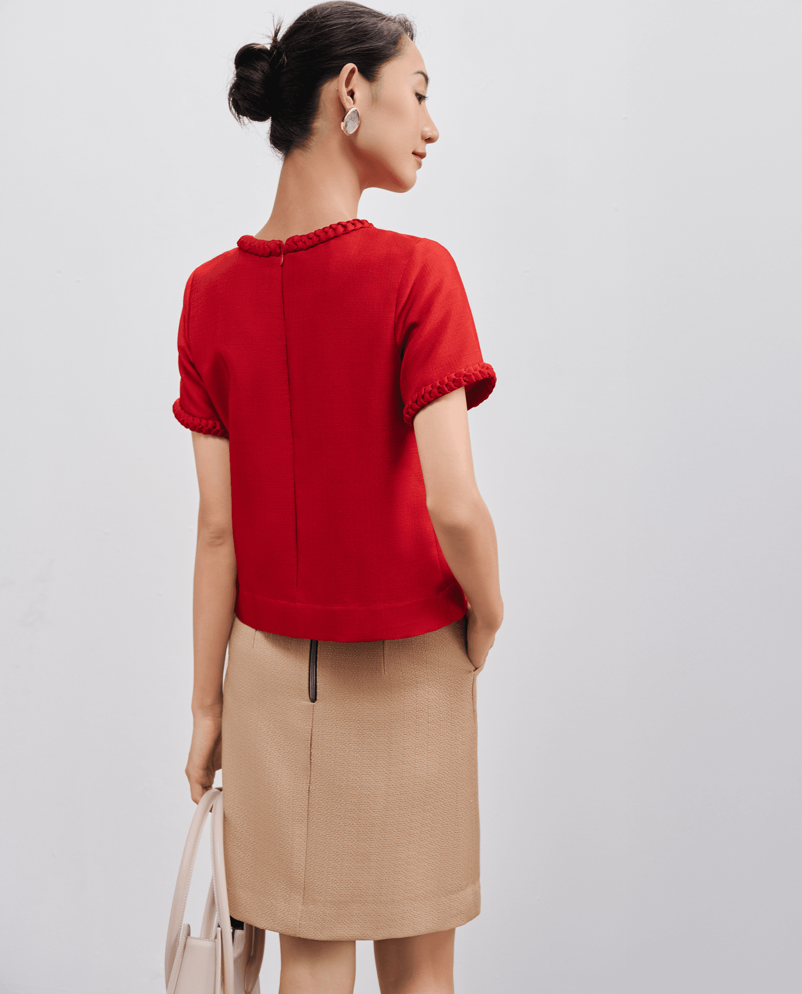 Váy Ngắn Mini Tweed Hạnh SKI041 - Hity