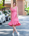 Đầm Linen Xòe Sakura DRE134 - Hity