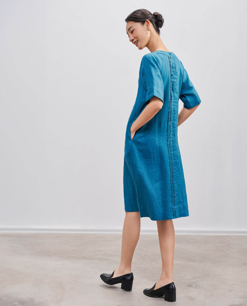 Đầm Suông Linen Khuê DRE185 - Hity