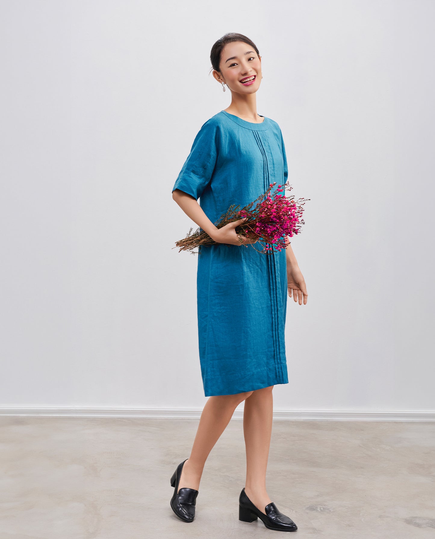 Đầm Suông Linen Khuê DRE185
