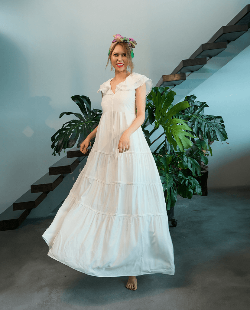 Đầm Maxi Thiên Nga DRE175 - Hity