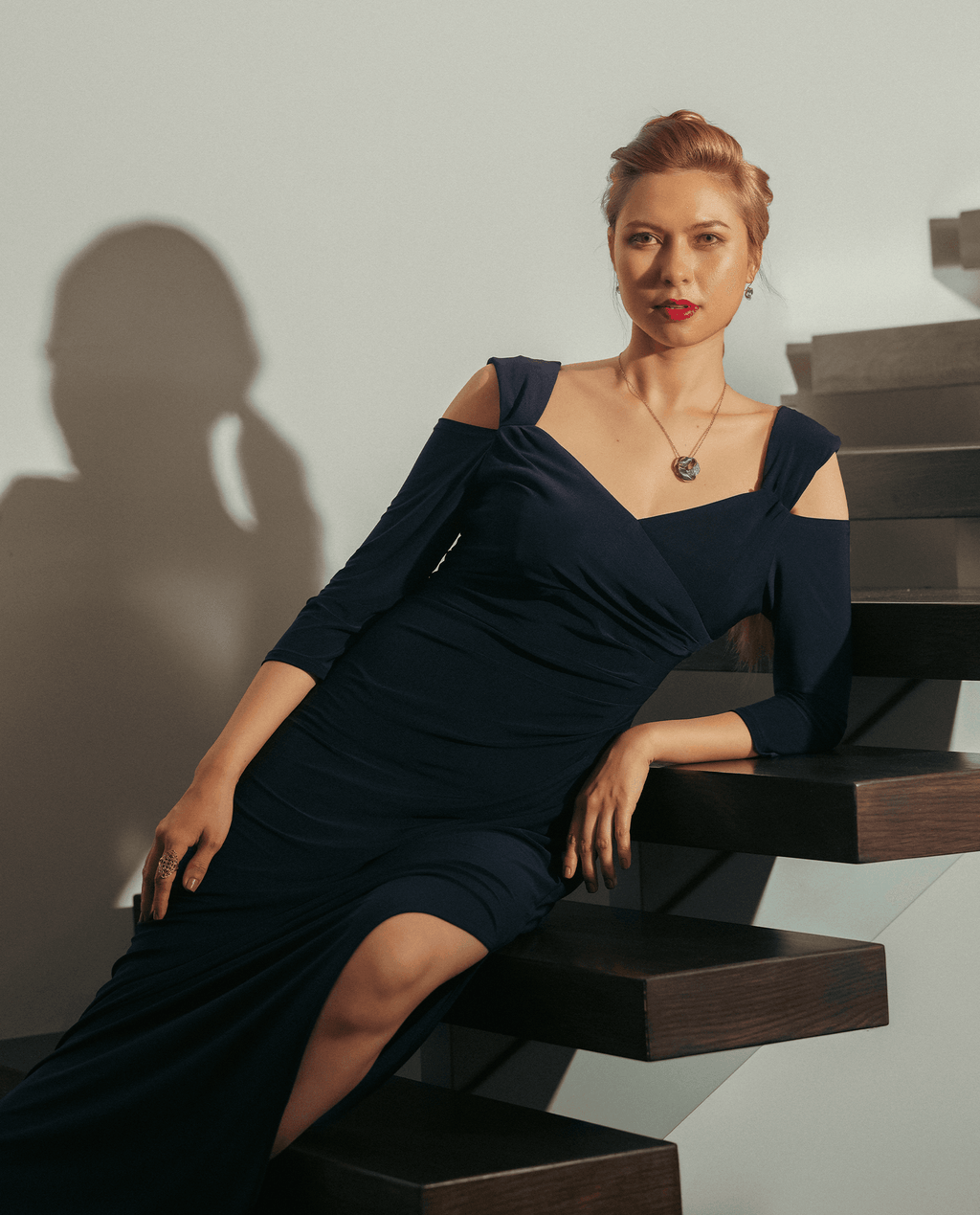 Đầm Dạ Hội Lam Dạ DRE183 - Hity