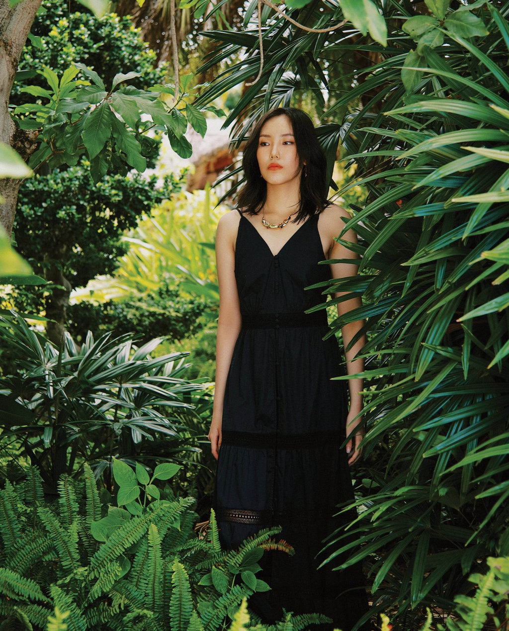 Đầm Maxi Cotton Mặc DRE098 - Hity