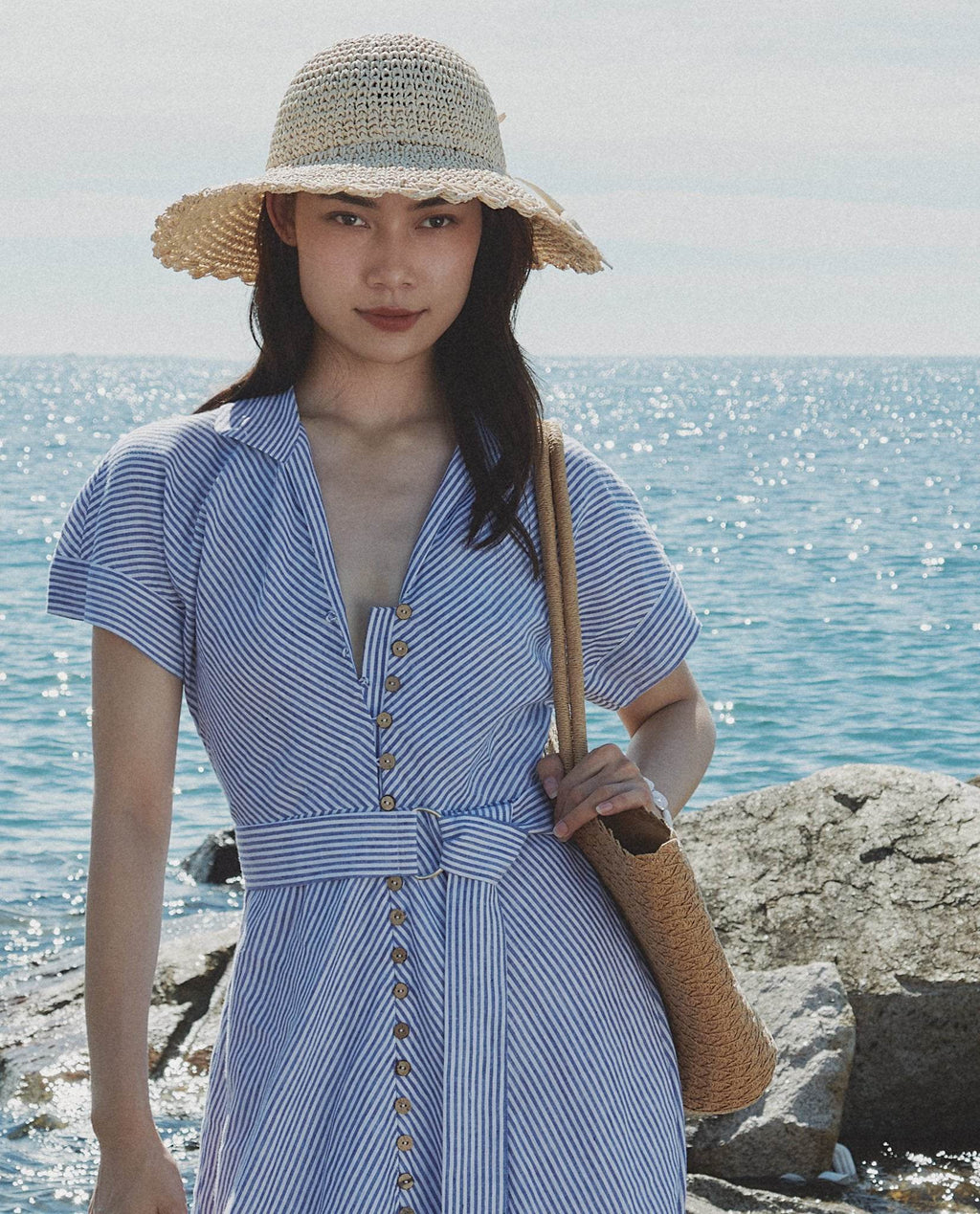 Đầm Maxi Linen Tuyền DRE173 - Hity