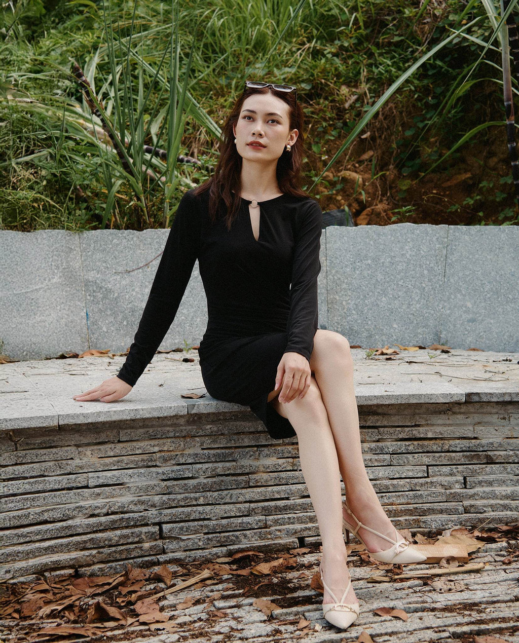 Đầm Ôm Đắp Vạt Miên DRE189 - Hity