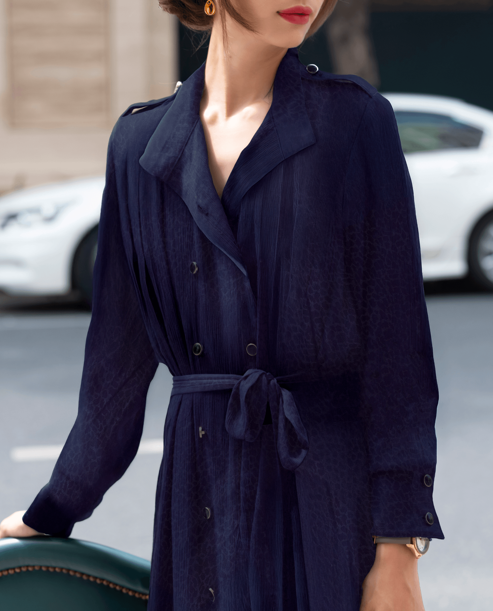 Đầm Midi Lụa Ảnh DRE152 - Hity